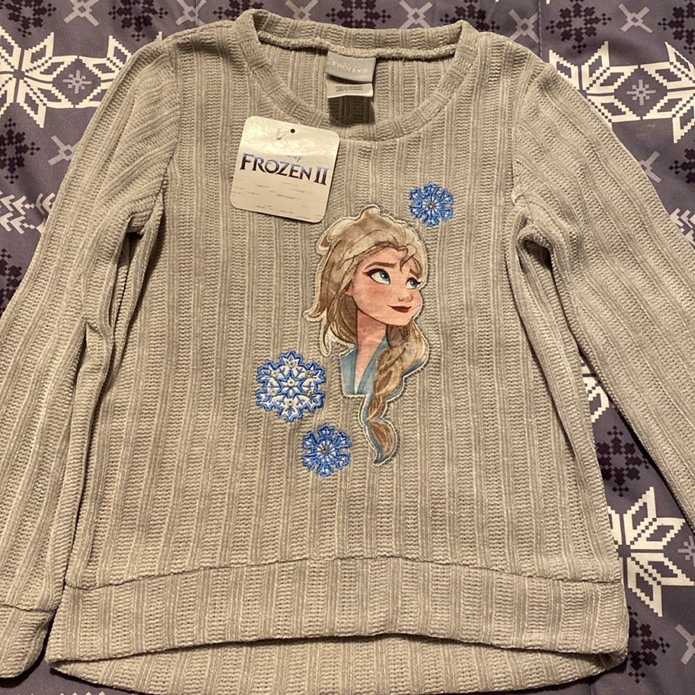 Gray Frozen Sweater